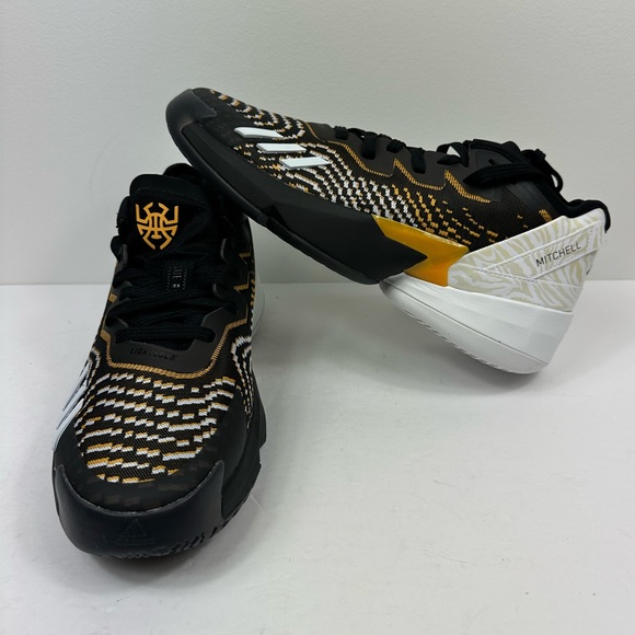 Men’s Rare Adidas DON Issue 4 Tiger US 10.5 Grambling State - Picture 2 of 10